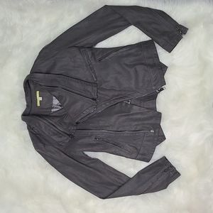 Gianni Bini Grey Moto Jacket